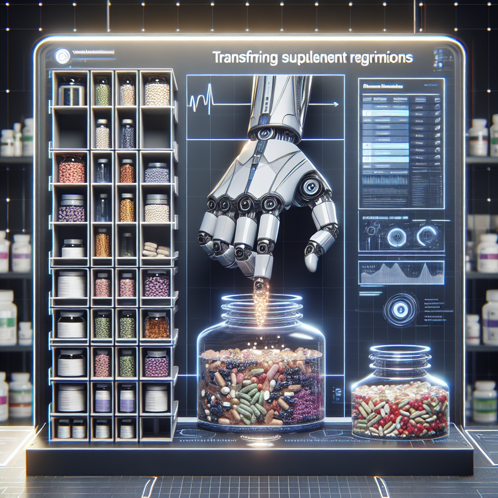 How AI is Transforming Supplement Regimens