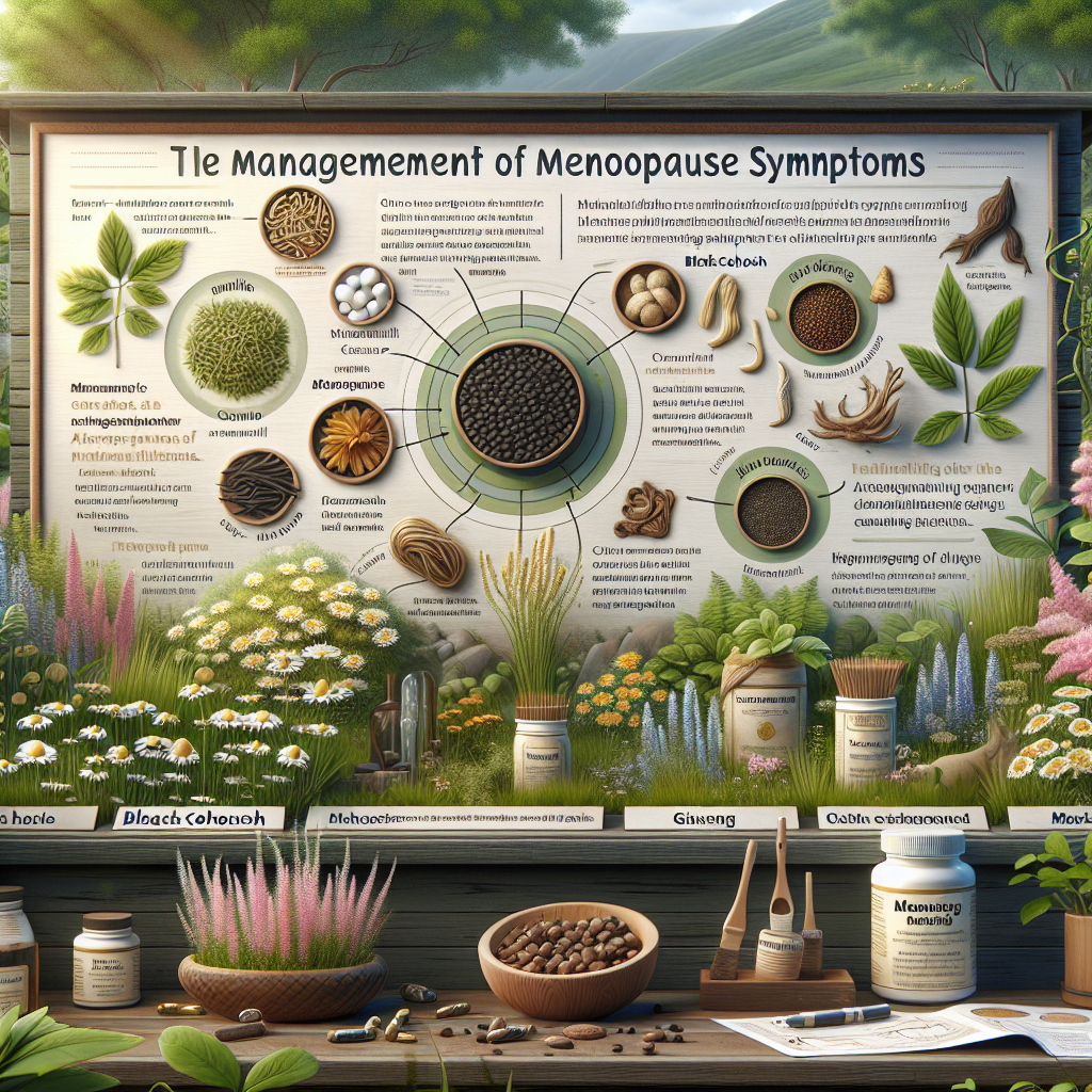 Managing Menopause Symptoms with Natural Herbs