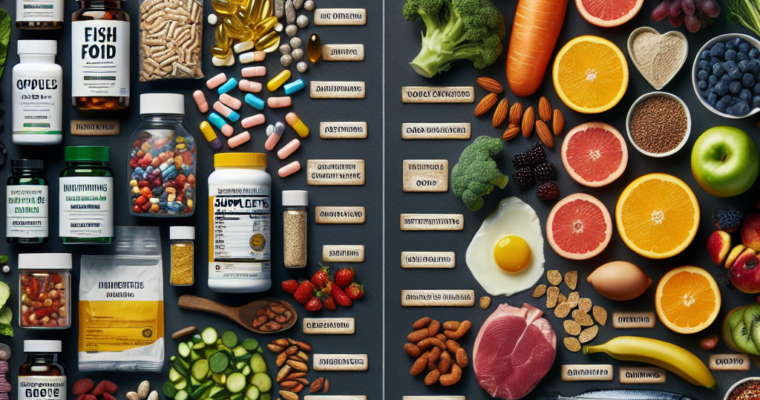 Nutritional Supplements vs. Whole Foods: A Comparative Guide