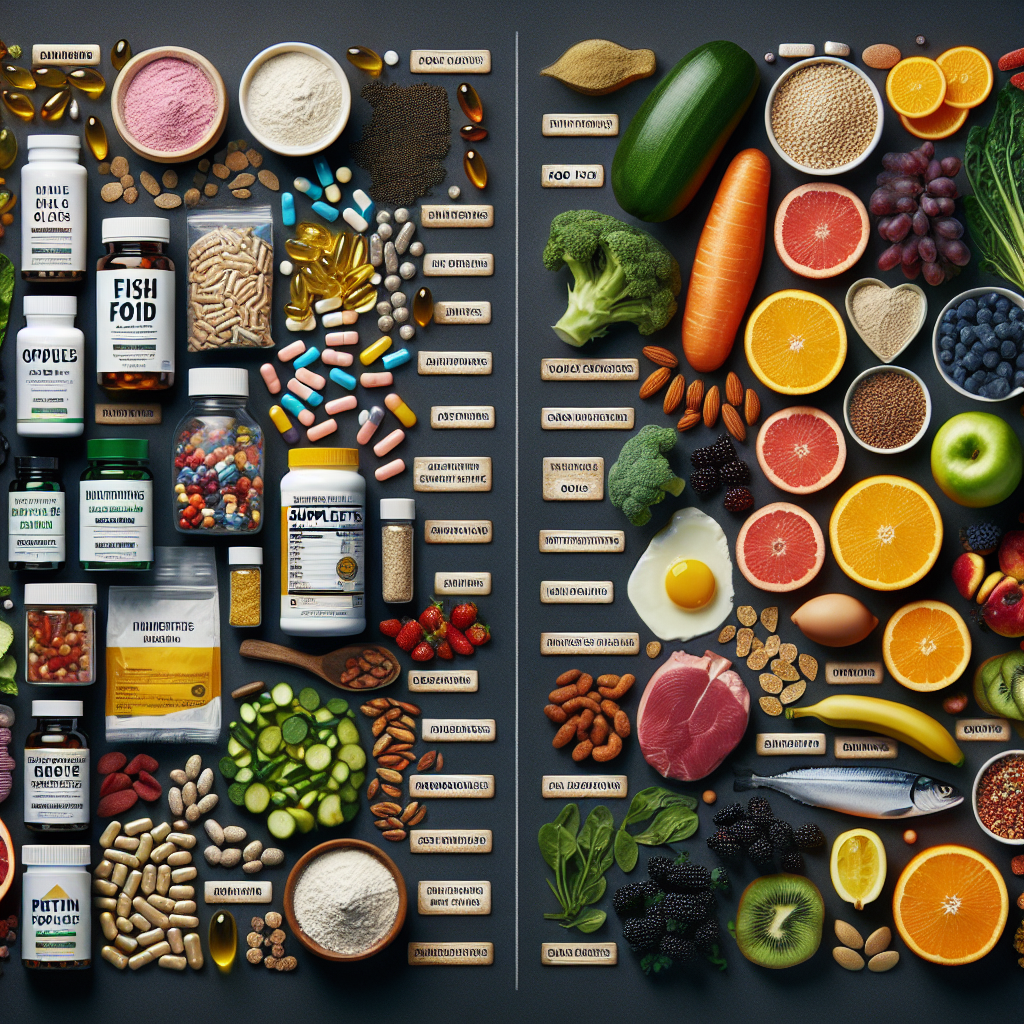 Nutritional Supplements vs. Whole Foods: A Comparative Guide