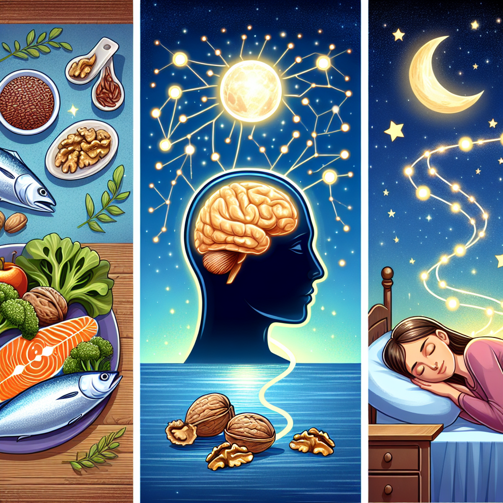 Omega-3 Fatty Acids: Linking Diet, Brain Health, and Sleep