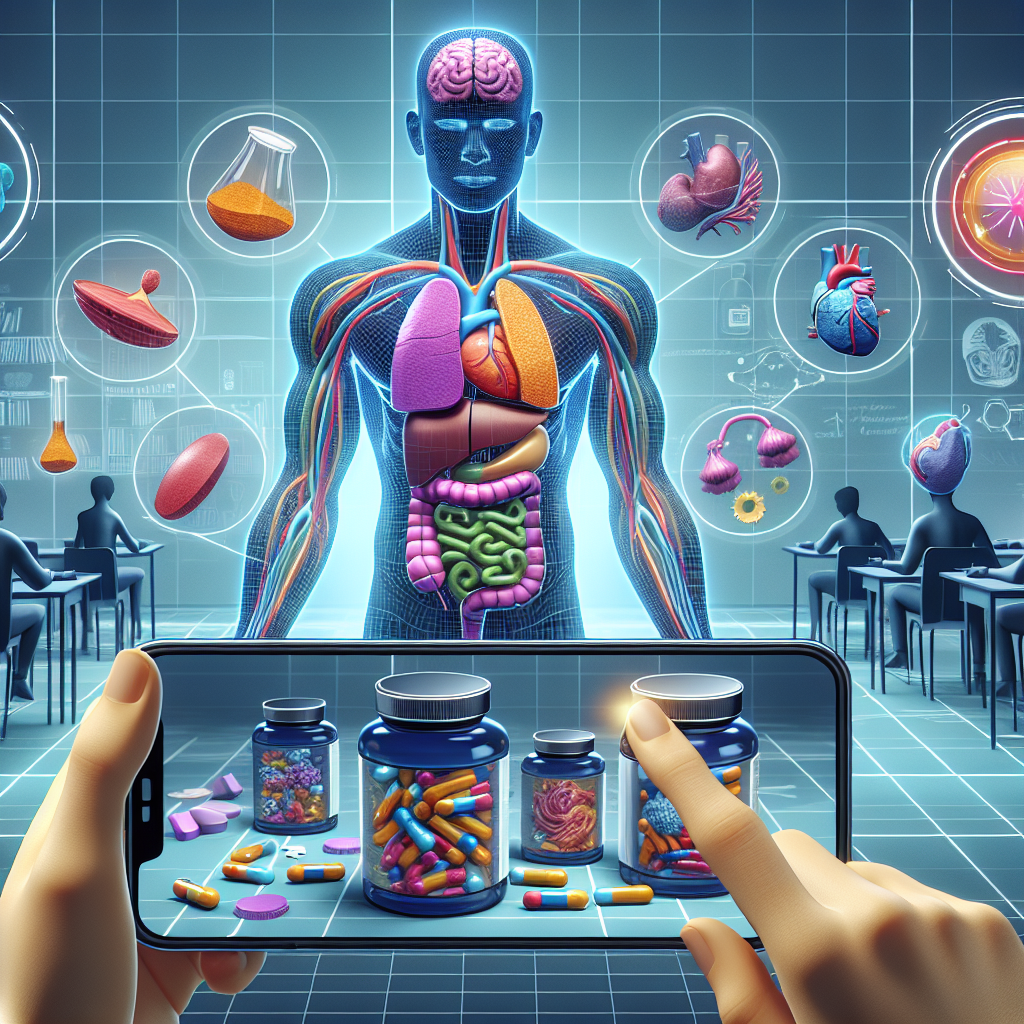 Augmented Reality for Anatomy and Supplement Education