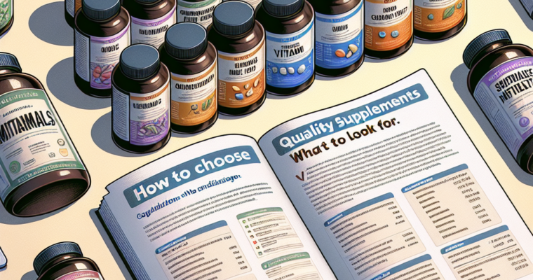 How to Choose Quality Supplements: What to Look For