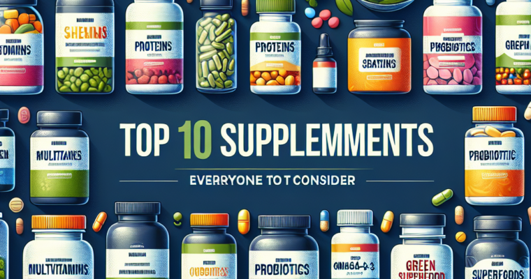 Top 10 Supplements Everyone Should Consider