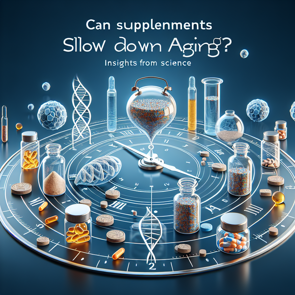 Can Supplements Slow Down Aging? Insights from Science