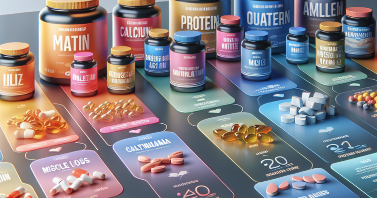 Supplements to Combat Age-Related Muscle Loss