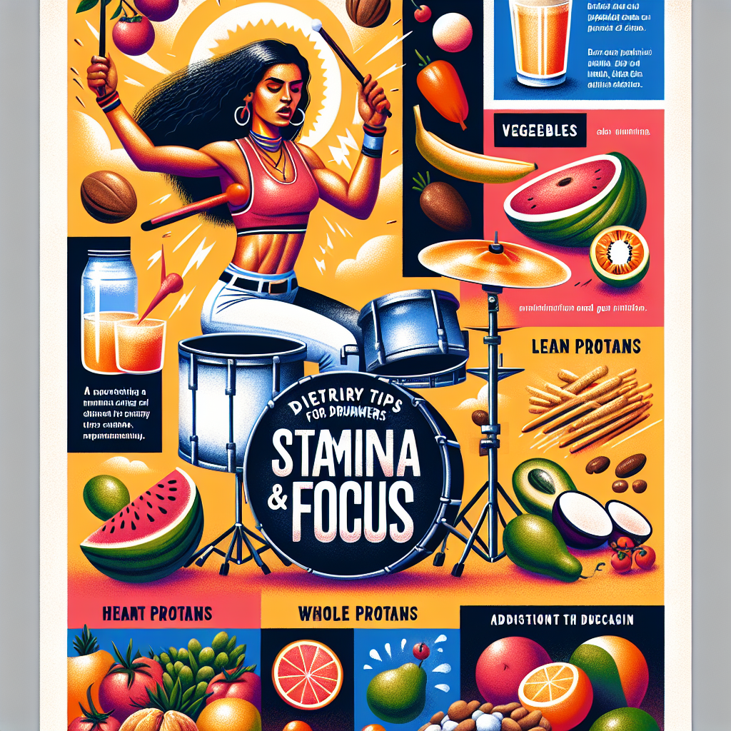 Dietary Tips for Drummers: Stamina and Focus