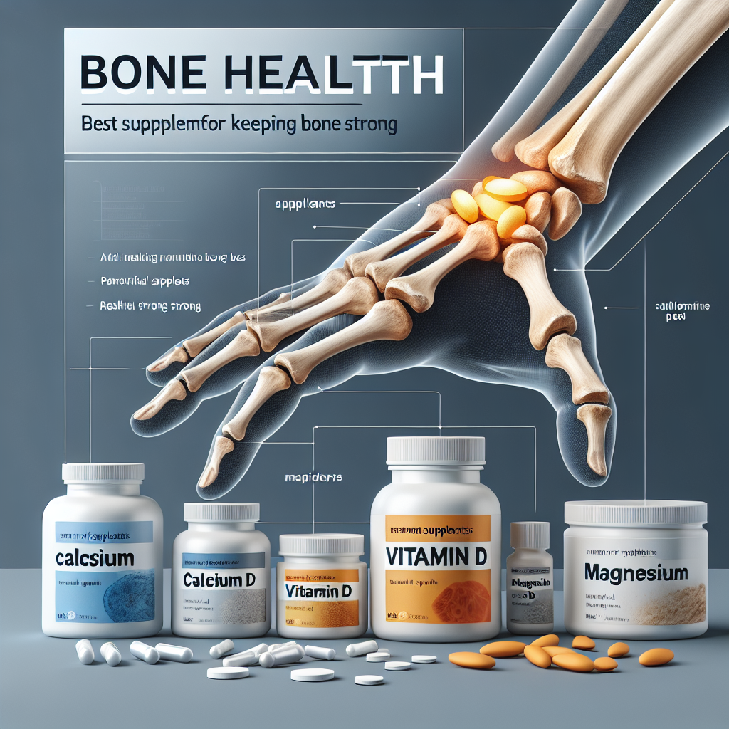 Bone Health: Best Supplements for Keeping Bones Strong