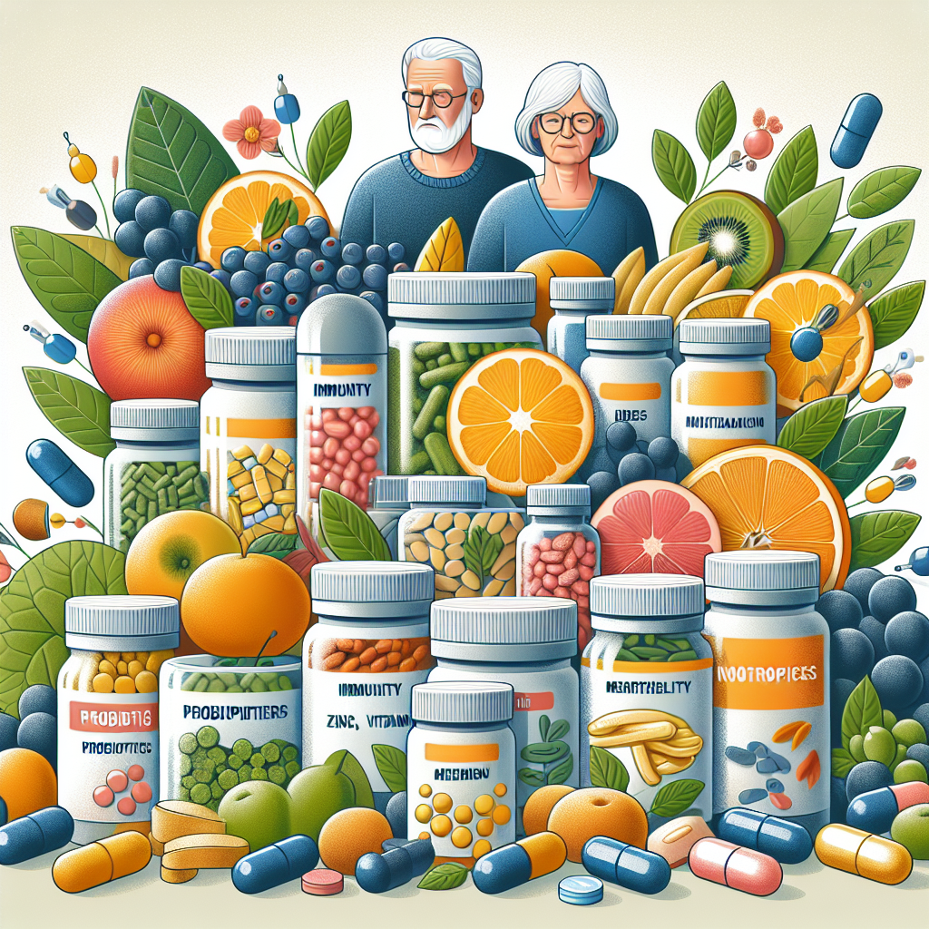 Supplements for Immunity and Mental Clarity in Aging Adults