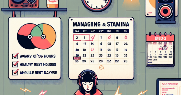 Best Practices for DJs to Manage Energy and Stamina