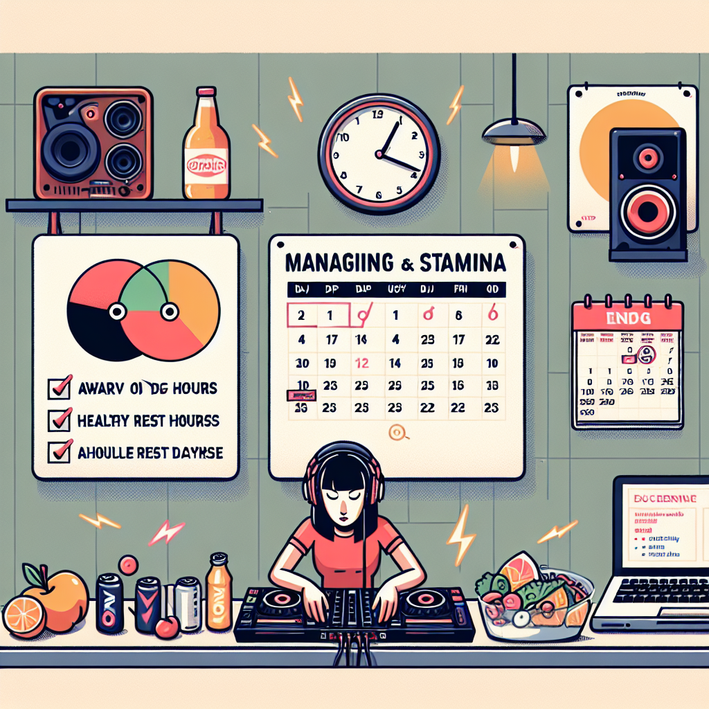 Best Practices for DJs to Manage Energy and Stamina