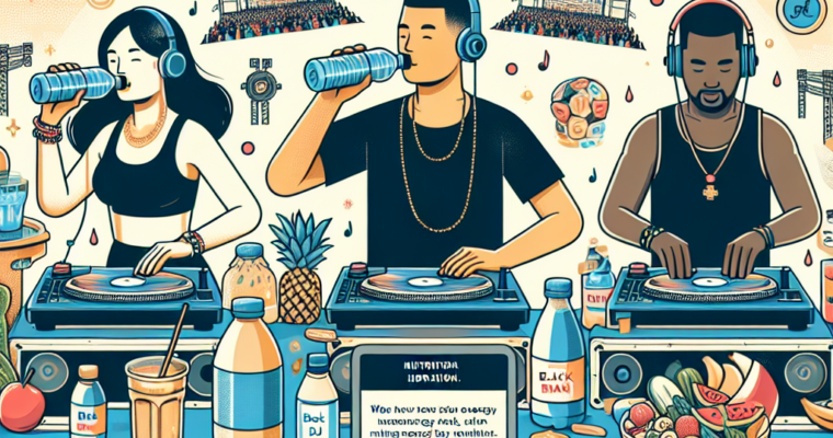 Music Festivals: Nutrition and Hydration for DJs