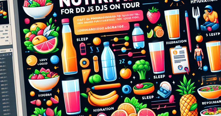 The Ultimate Nutrition Guide for Touring DJs