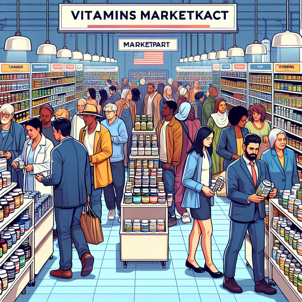 The market of vitamins in the USA