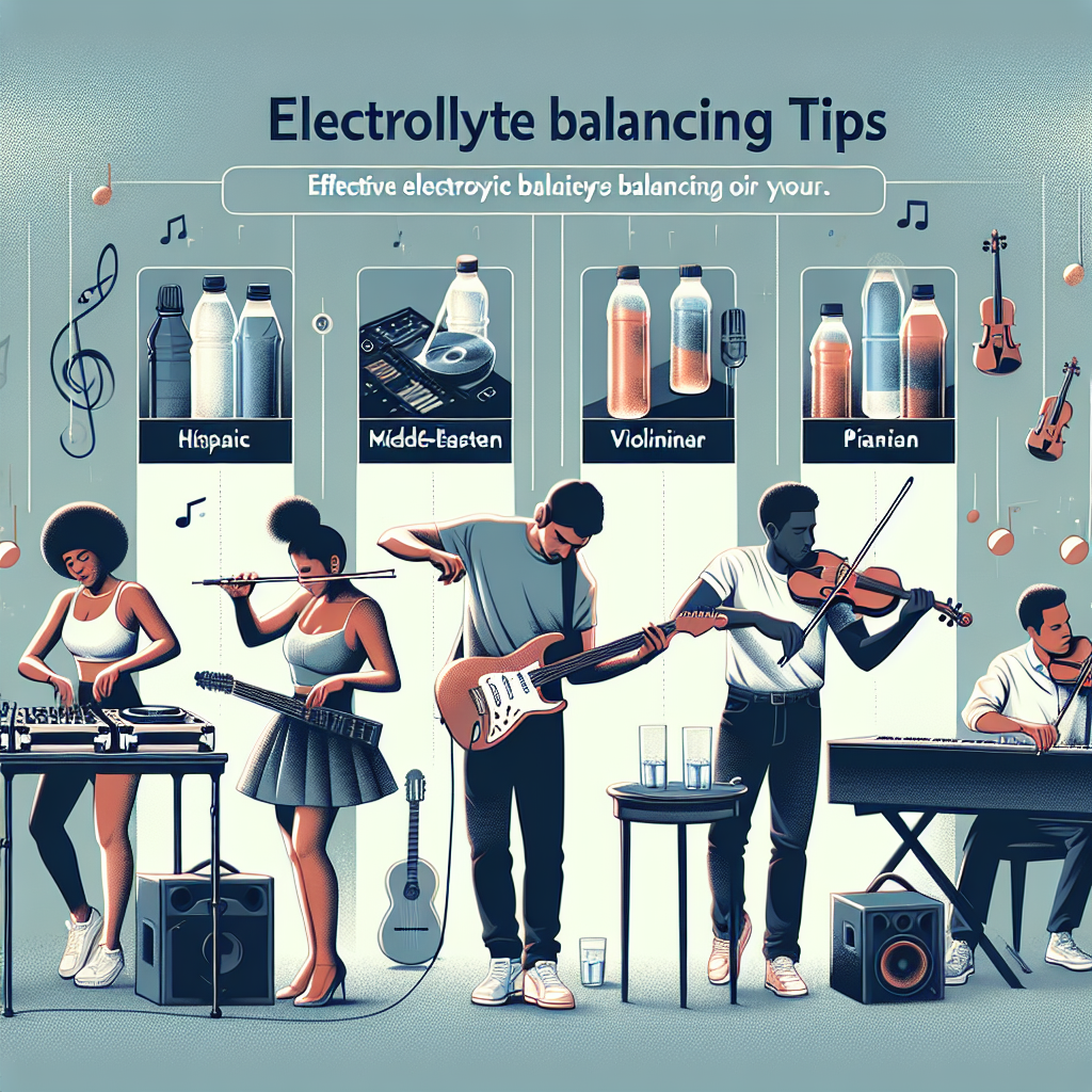 Ideal Electrolyte Balancing Tips for DJs and Musicians