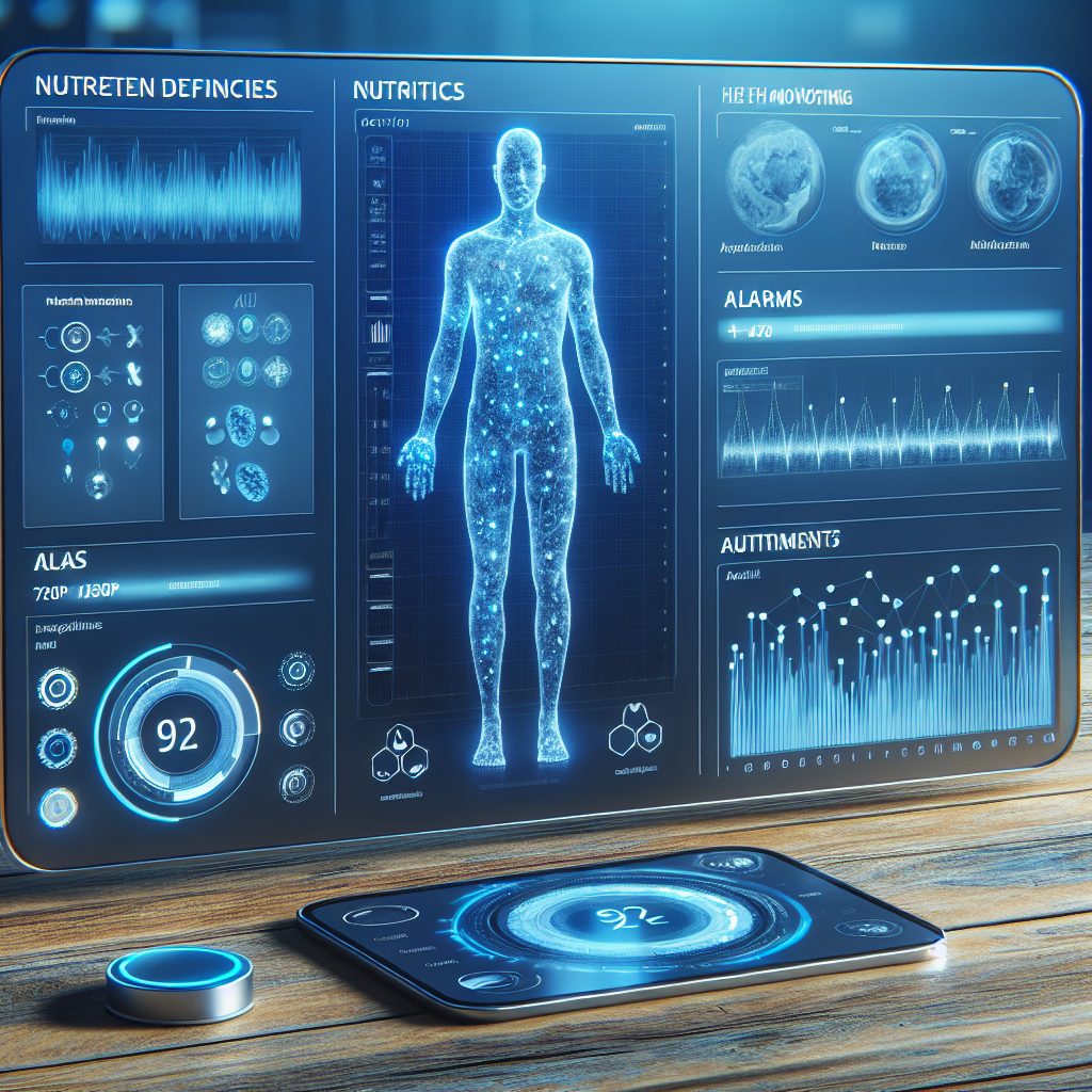 Predictive Health Monitoring Using AI to Identify Nutrient Deficiencies