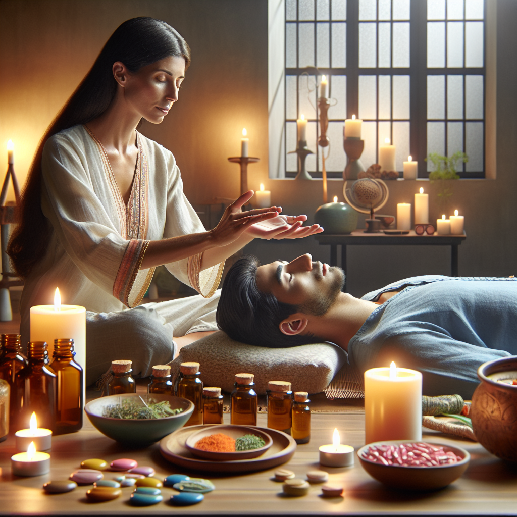 Combining Reiki Healing and Herbal Vitamin Therapies