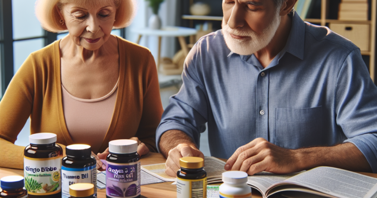 Managing Cognitive Decline in Seniors with Natural Supplements