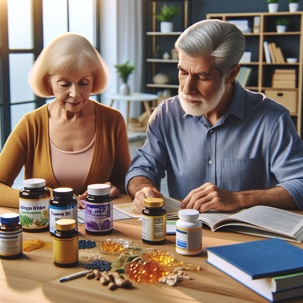 Managing Cognitive Decline in Seniors with Natural Supplements