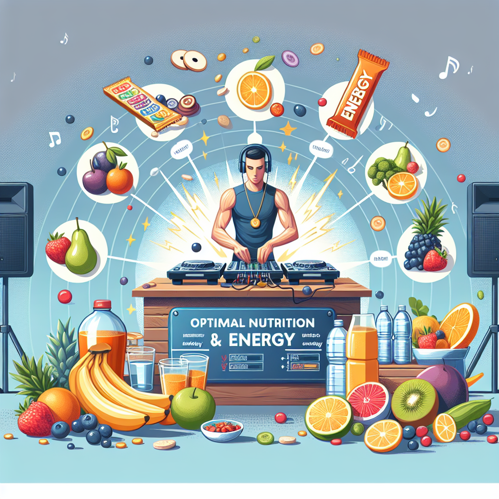 Optimal Nutrition and Energy Tips for Touring DJs