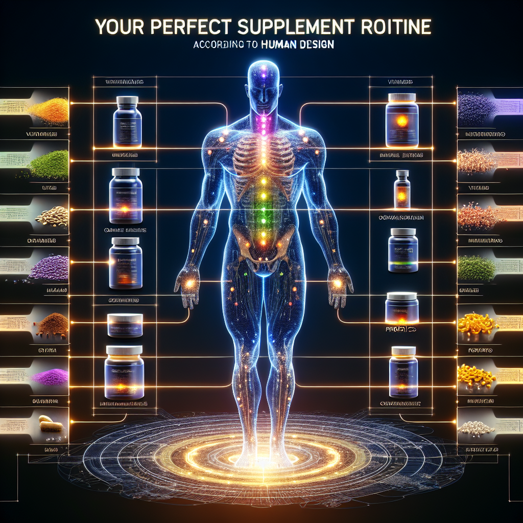 Designing Your Perfect Supplement Routine Based on Human Design